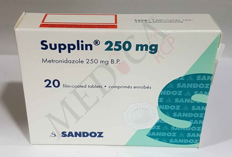 SUPPLIN 250MG CPR B/20