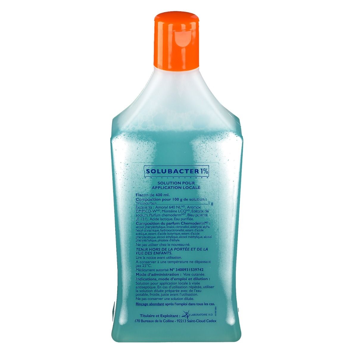 SOLUBACTER 400ML GM